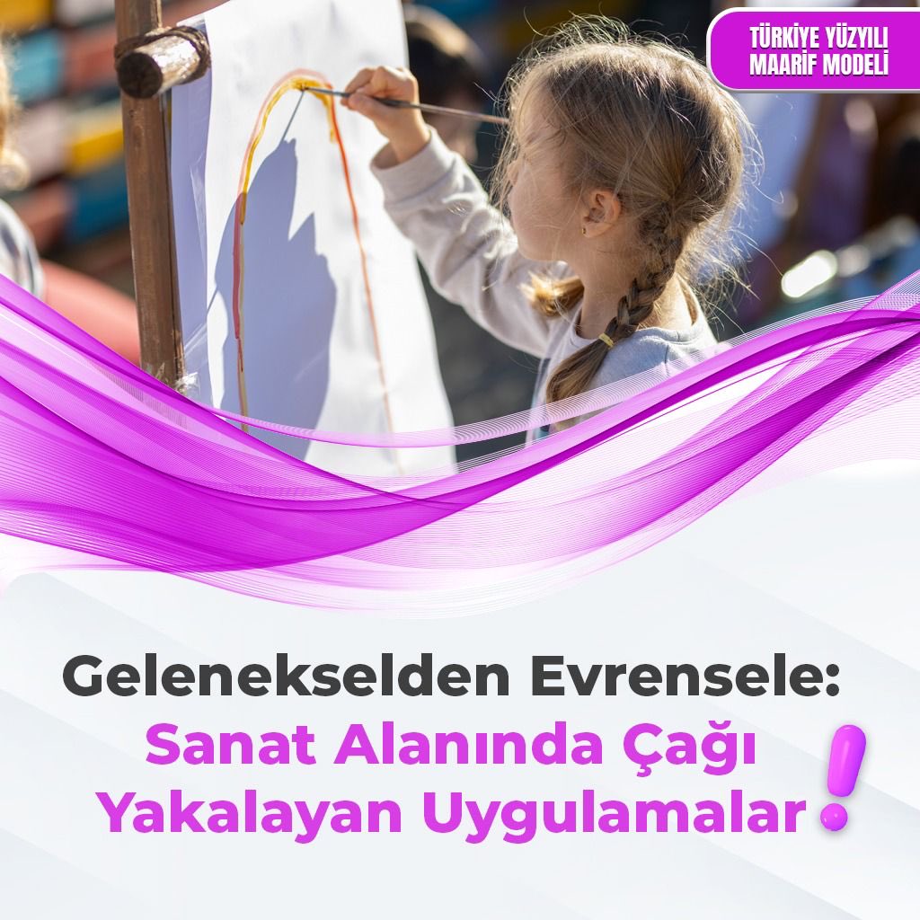 Gelenekselden Evrensele: Sanat Alanında Çağı Yakalayan Uygulamalar!

#TürkiyeYüzyılınınMüfredatı #KöklerdenGeleceğe

<a href="/Yusuf__Tekin/">Yusuf Tekin</a>
<a href="/tcmeb/">Millî Eğitim Bakanlığı</a>