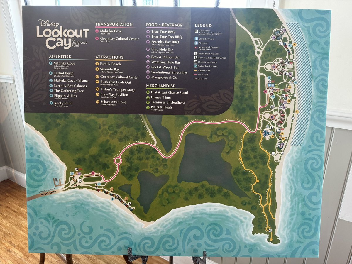 FYI: Disney’s new private island for @DisneyCruise, “Lookout Cay at Lighthouse Point”, is pronounced as Key, not kay. It’s the same for Castaway Cay. It’s pronounced Castaway “key”.