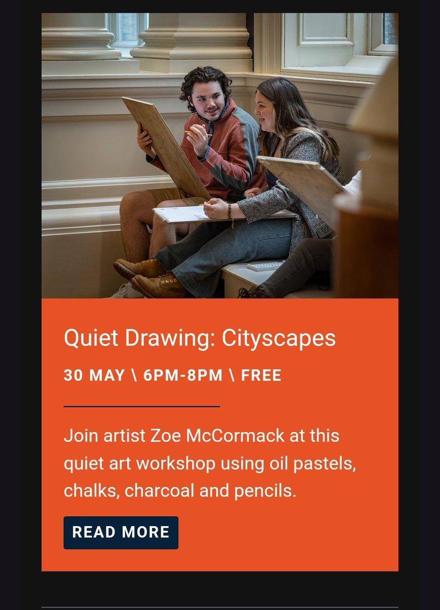 Embrace the joy of quiet with me in my workshop at @NGIreland at the end of the month. Open to all autistic and ND adults 🎟🎨