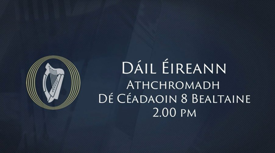 #Dáil Éireann has adjourned for this evening and will resume on Wednesday 8 May 2024 at 2pm #SeeForYourself #FéachTúFéin