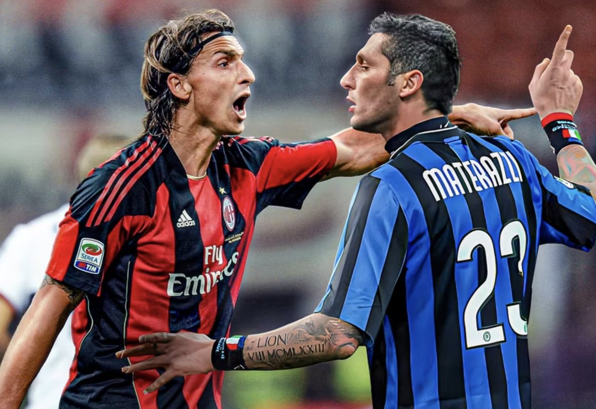 🗣️🇸🇪 Zlatan Ibrahimović: 'When I was at Juventus and we played Inter, Materazzi tackled me like an assassin and hurt me. 

Four years later, he came at me and I hit him with a Taekwondo move, sent him to hospital.

Stanković asked me ‘Why did you do that?’ And I told him: ‘I've…