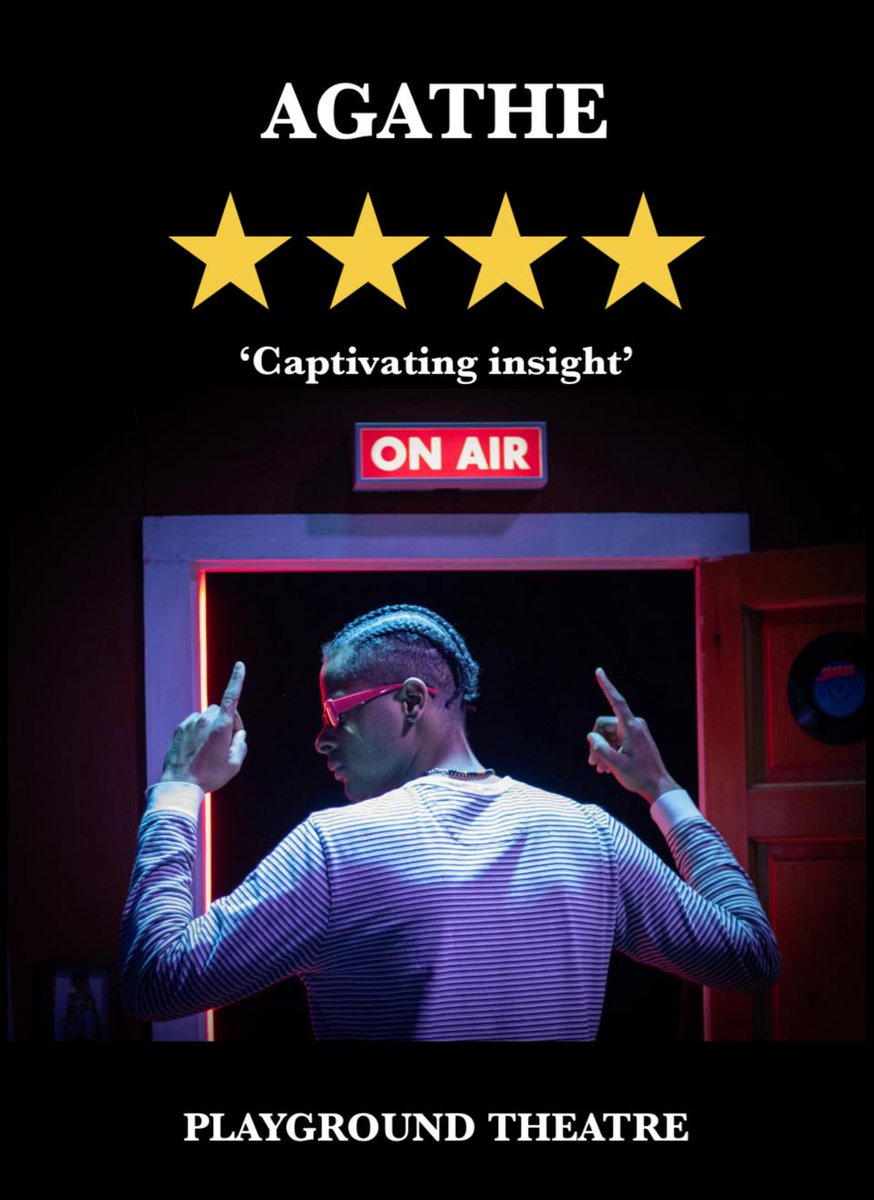 Thanks @spectator @culturehouse for #review of #AGATHEdrama -The #play’s most disturbing figure is #radio shock-jock who prepares listeners for #genocide with #poetic #propaganda... These fascinating #lyrics demonstrate how mass murder can be fomented Last 3 days @PlaygroundW10