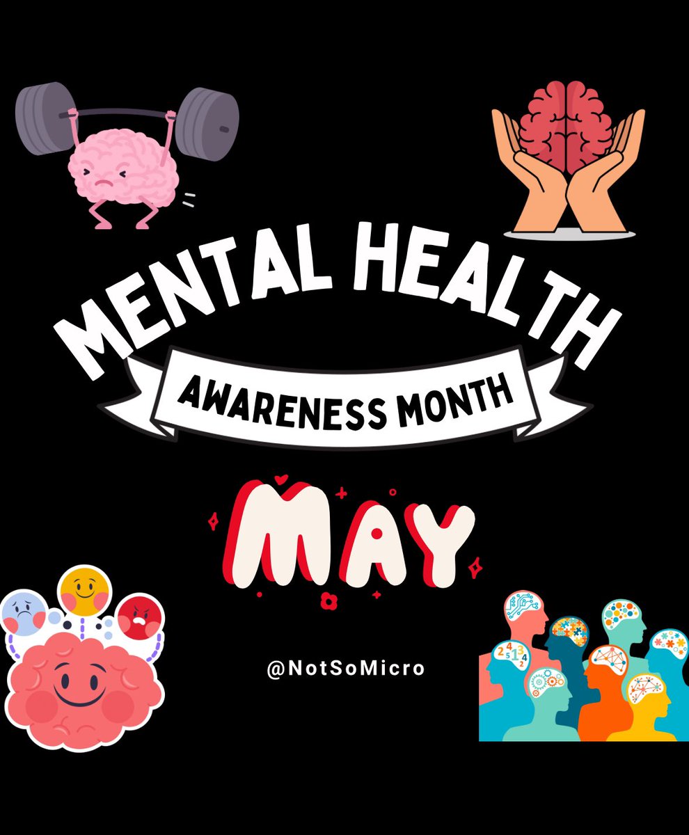 Hello everyone ! It's Mental Health Awareness Month, and at @NotSoMicro , we're delving into a topic important to our hearts: creating inclusive schools free from racism to promote better mental health for our young people. Stick with us this month 💪🏾