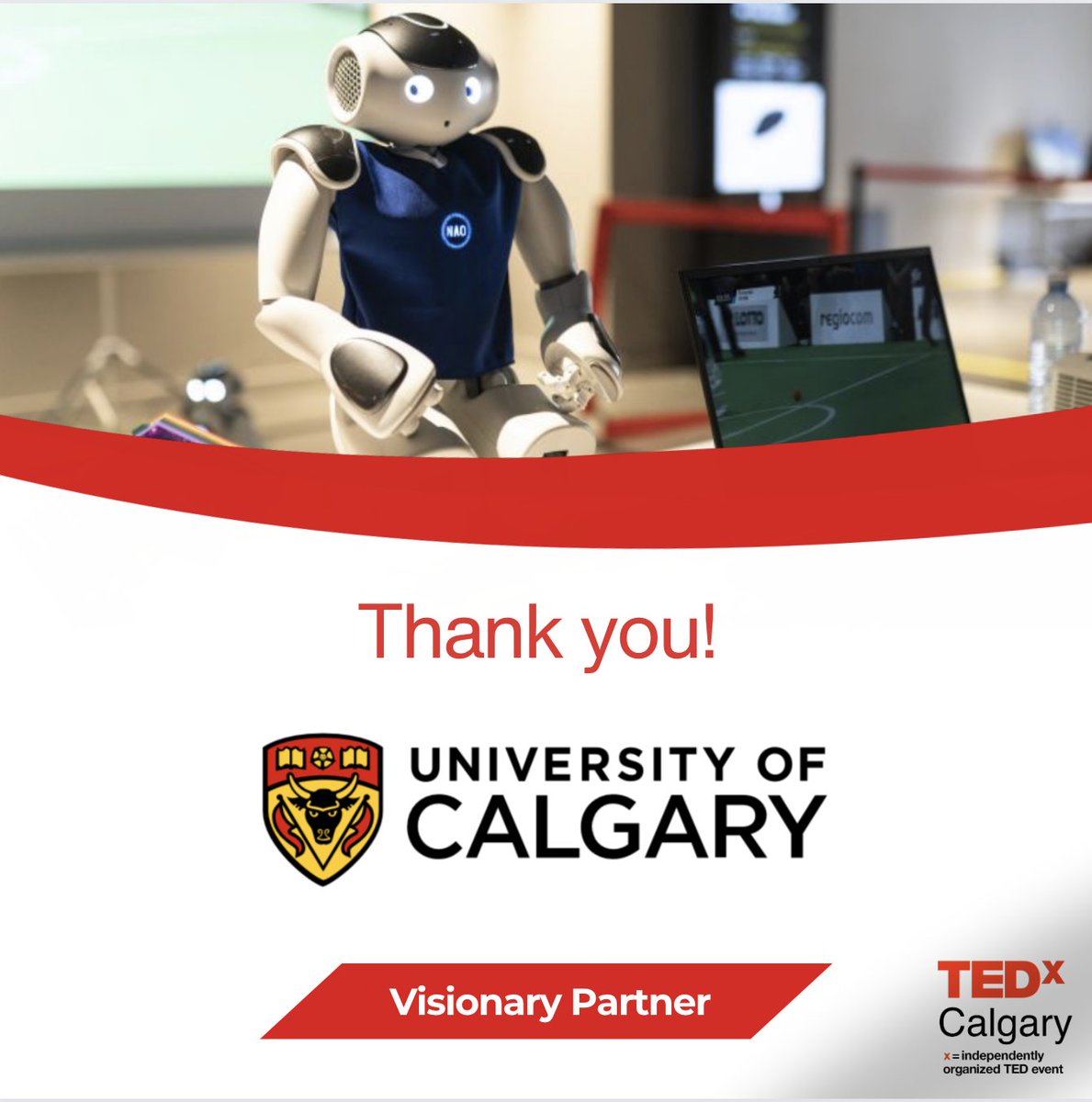 Today, we celebrate our long history of working with the University of Calgary, who this year joined us as a Visionary-level partner! Get an amazing glimpse behind the scenes on octopus research!

UCalgary.TEDxCalgary.ca

@ucalgary #yycevents