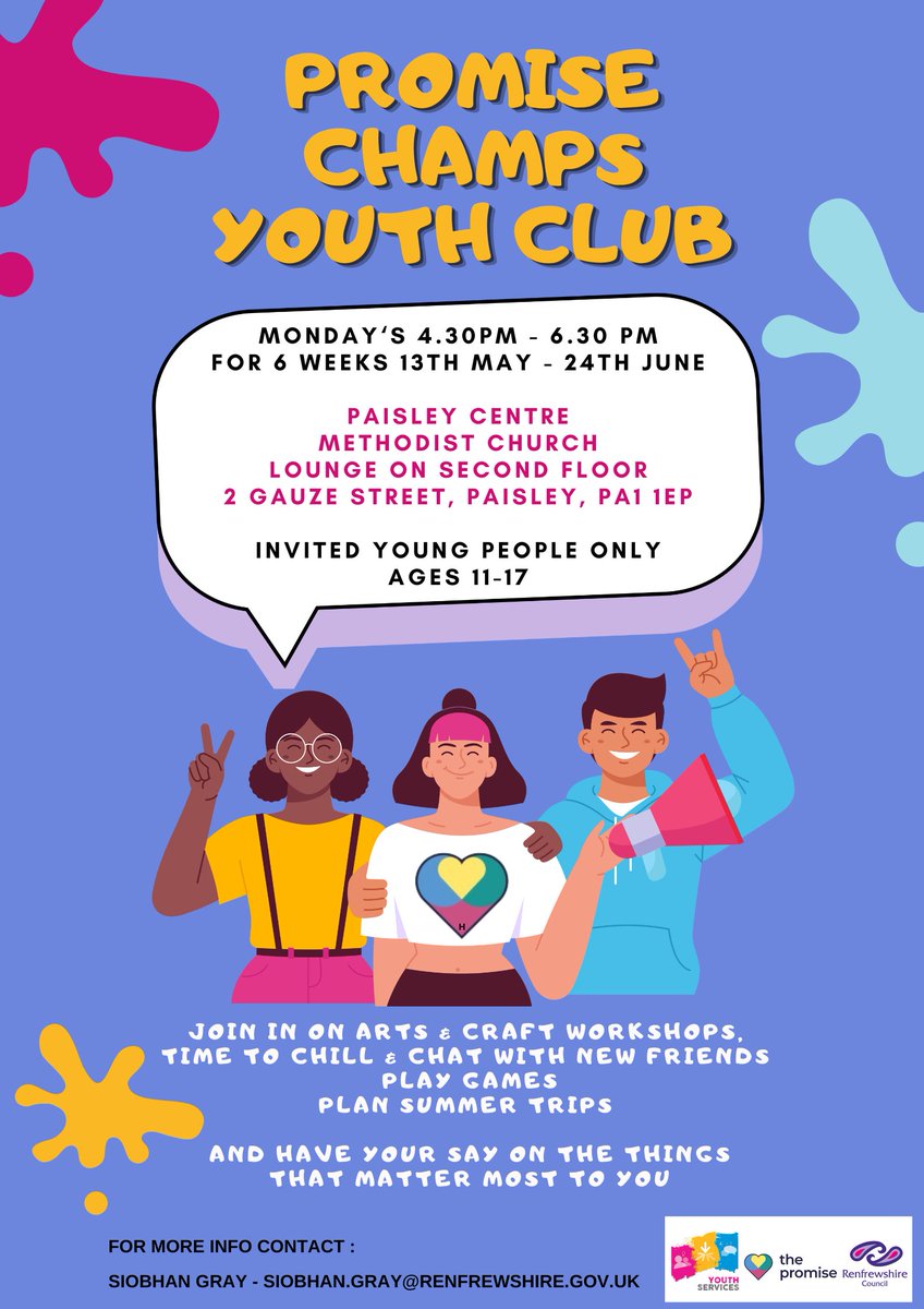 Do you work with care experienced young people in <a href="/RenCouncil/">RenCouncil</a> if you do then this is something you might be interested in.