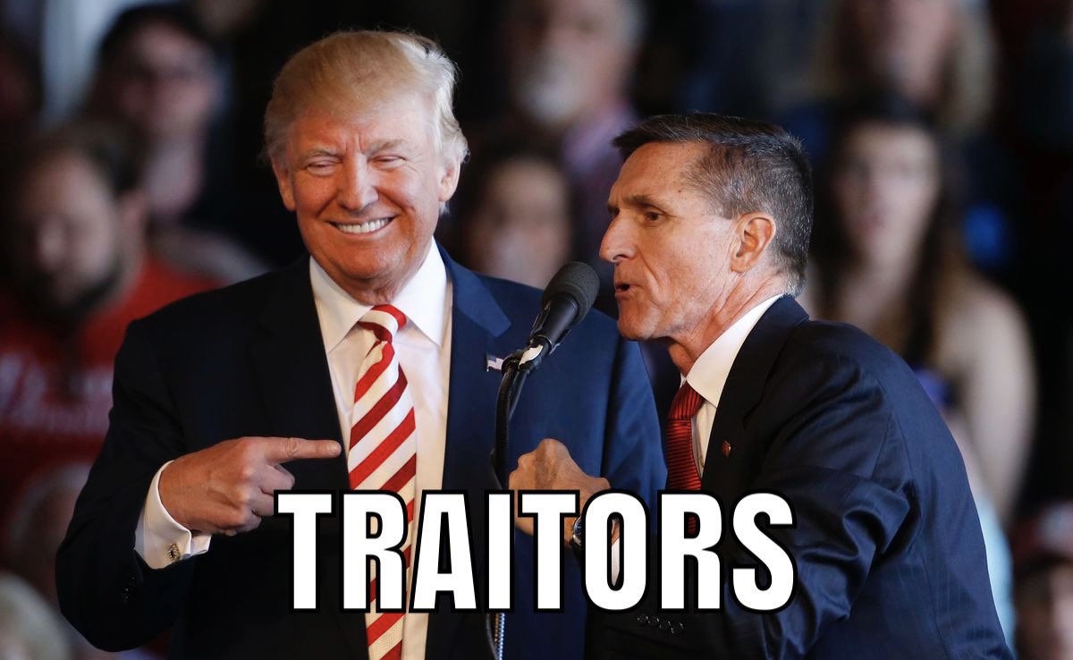 @RawStory Flynn needs to be recalled to active duty and be held accountable for his anti American comments. Conduct unbecoming charges!!!