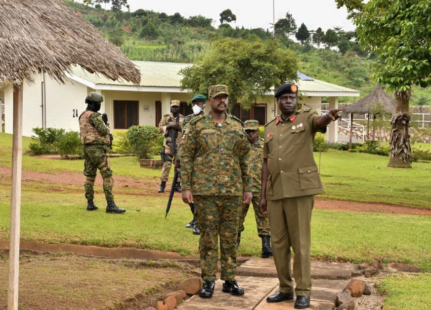 Afande CDF & SPA/SO - General Muhoozi Kainerugaba & the Commandant National Defence College - Maj Gen Francis Okello.