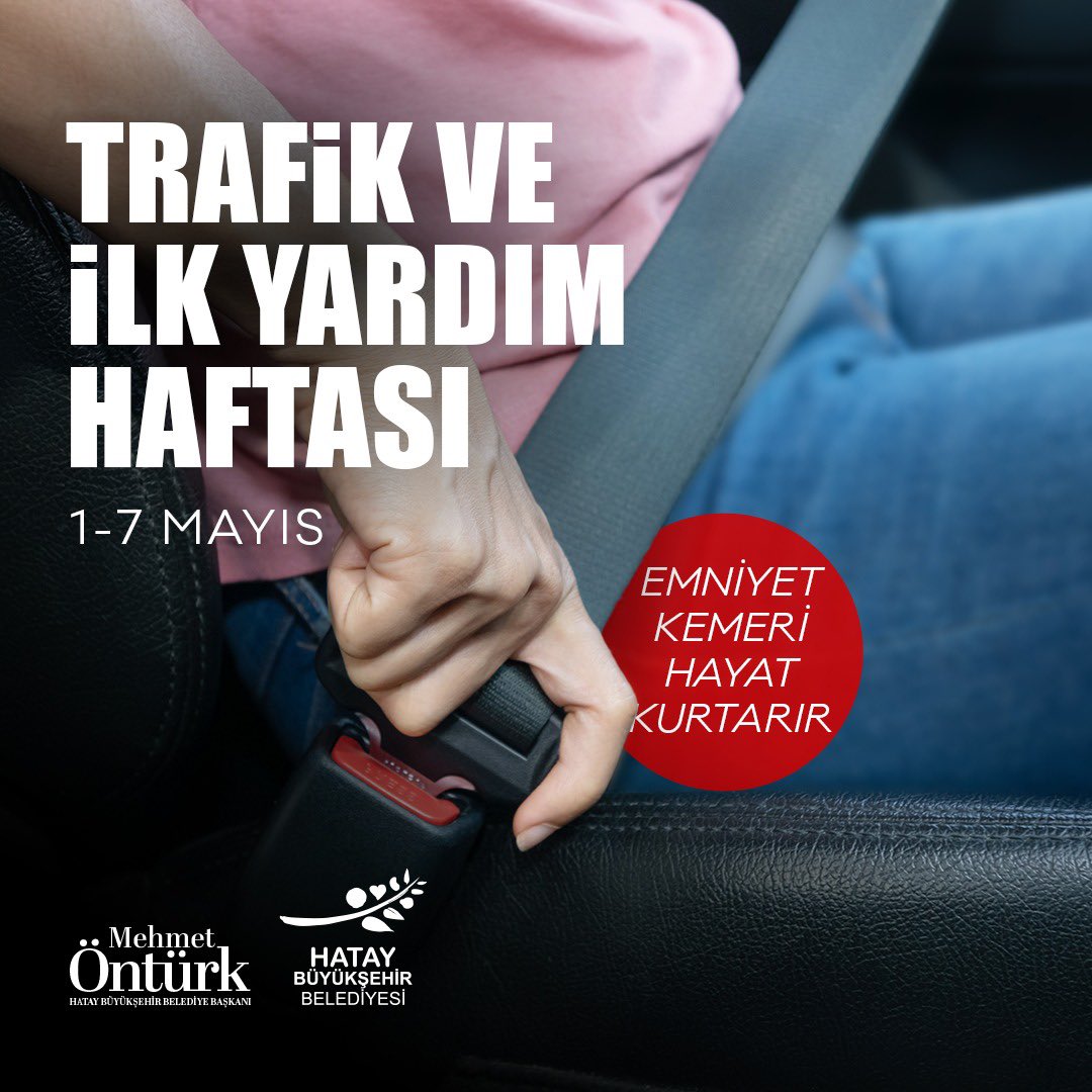 Emniyet kemeri hayat kurtarır!

Güvenli bir toplum için trafik kurallarına uymak ve ilk yardım bilincini geliştirmek hepimizin sorumluluğundadır. 

1-7 Mayıs Trafik ve İlk Yardım Haftası kutlu olsun.

#TrafikveİlkYardımHaftası