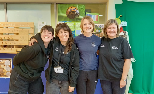 Celebrating Our Earth event, Abi Haidemenos on volunteering with #NextdoorNature ‘It was an absolute blast of fun, creativity, and hope for the future. Thank you to all who came out to show us Leicester’s love for the natural world and the communities working hard to protect it!'