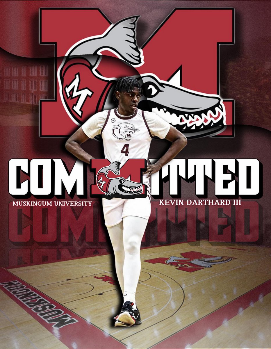 We congratulate Kevin Darthard III for committing to Muskingham University for his future in Higher Education and to play college basketball With over 30k a year in academic scholarships and grants, his hard work academically and athletically paid off ! @kdarthard4