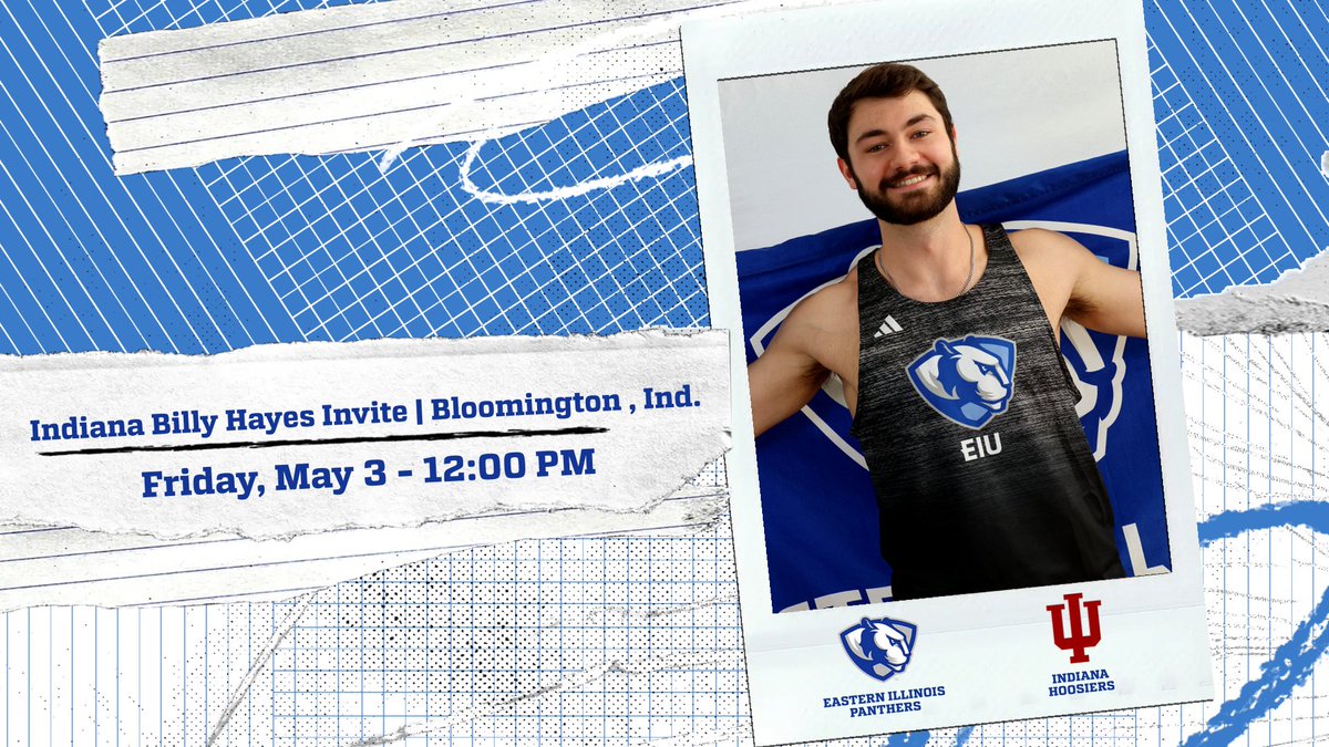 The @EIU_TF squads will be on the road for their final regular season meet this weekend. The Panthers will compete in the Indiana Billy Hayes Invite on Friday before hosting the OVC Outdoor Championships next weekend. Preview 🏃‍♂️👀⬇️ at EIUPanthers.com