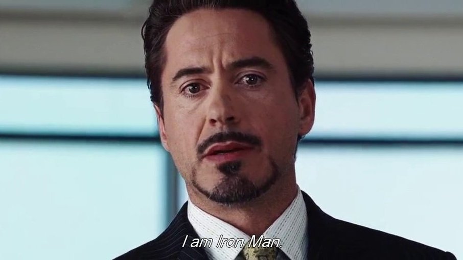 “the truth is... i am iron man”

↪ iron man, may 2, 2008