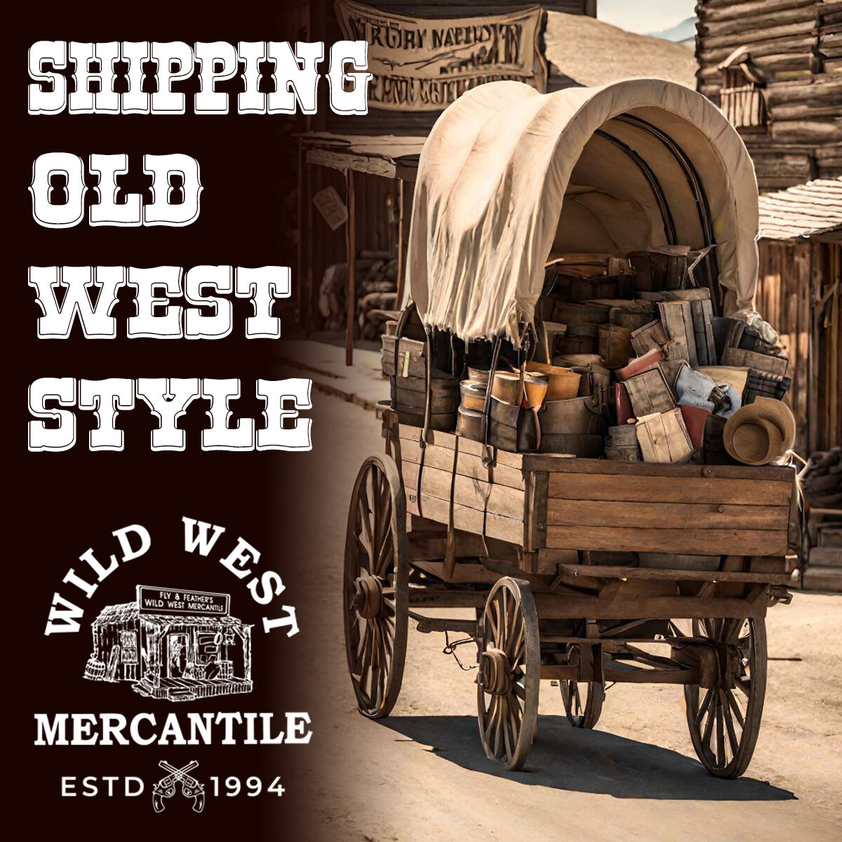 Whether it's by truck, plane, train, or wagon get it shipped for FREE🤠 All US Orders Over $50 get Free Ground Shipping. International customers get 50% Off All Shipping Costs🤠
Shop Now: bit.ly/4a8eDZ8
#wildwestmercantile #freeshipping #westernwear #1880s #westernstore