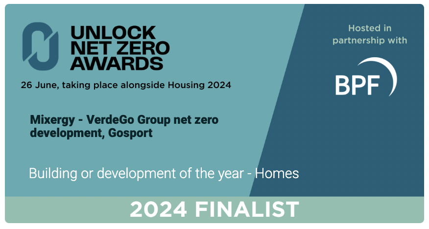 MixergyLtd's tweet photo. Mixergy has been shortlisted alongside VerdeGO Living and Wondrwall Group at the Unlock Net Zero Awards. VerdeGo's net-zero homes, featuring Mixergy cylinders, are saving homeowners up to 30% on energy bills compared to standard builds! #UnlockNetZero https://t.co/mcmLTxjI7y
