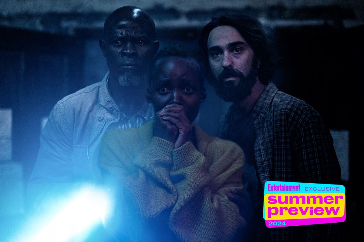 They were there on Day One 🔦 @EW has your first look at #AlexWolff alongside @Lupita_Nyongo and @djimonhounsou in #AQuietPlace: Day One. Read the exclusive interview with director @MichaelSarnoski here: paramnt.us/aqpdoew