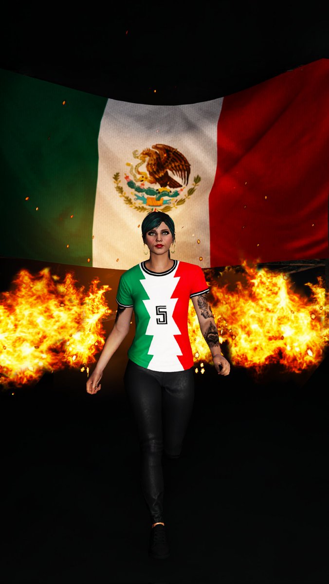 Viva México cabrones! 🇲🇽
#GTAOnline #SantaMuerteGang @RockstarGames