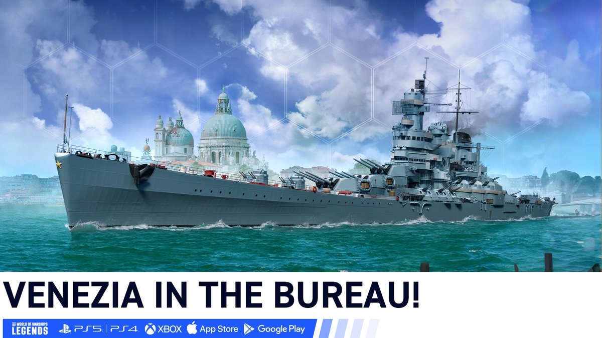 Hey there! 🇮🇹 Italia-related fun isn't over yet in this update. Say hello to our latest treat: the free new Bureau Project, Italian Legendary cruiser #Venezia! This heavy cruiser is the cream of the crop of Italian shipbuilding from the early 1940s. Thinking of researching her?