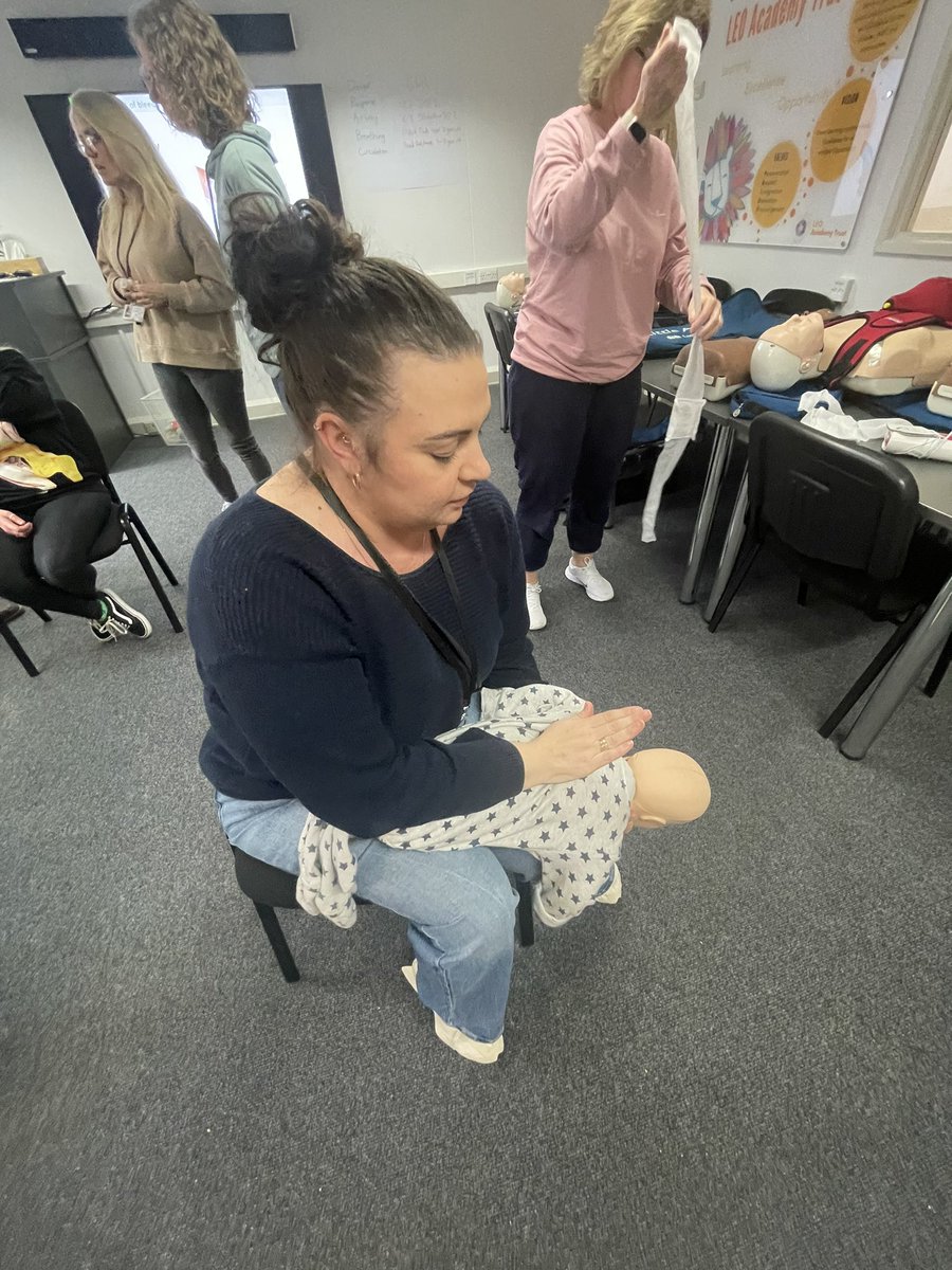 A great paediatric first aid training day <a href="/LEOtraining5/">LEO Training</a> <a href="/LEOacademies/">LEO Academy Trust</a>