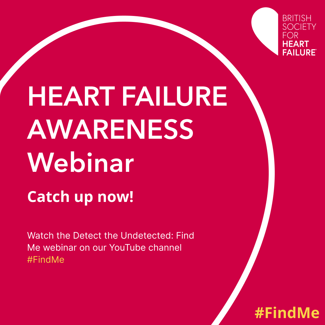 Miss out on the Detect the Undetected: Find Me webinar? Catch up on our YouTube channel here: youtube.com/watch?v=BeDDyr… to see us delve into case studies, focussing on early detection and prevention of heart failure. #IWasFound #FindMe #25in25