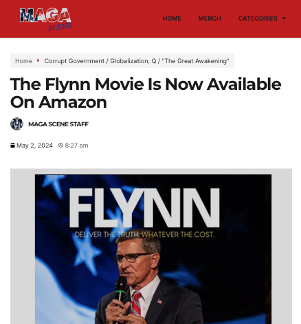 🇺🇸MagaScene.us 🇺🇸 For live event dates and tickets: flynnmovie.com/MagaScene magascene.us/the-flynn-movi… @ScottZPatriot @GenFlynn @FlynnMovie @realmflynnJR @Raiklin @realdefender45 @realTT1776