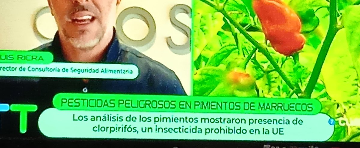 ¿Qué necesidad tenemos los españoles de traer pimientos con insecticidas prohibidos o fresas con hepatitis?

¡¡Ninguna!! Tenemos los mejores productos en España y los más seguros.

Cuando decimos que sólo queda VOX es por cosas como esta 👇🏻

#EnDefensaPropia