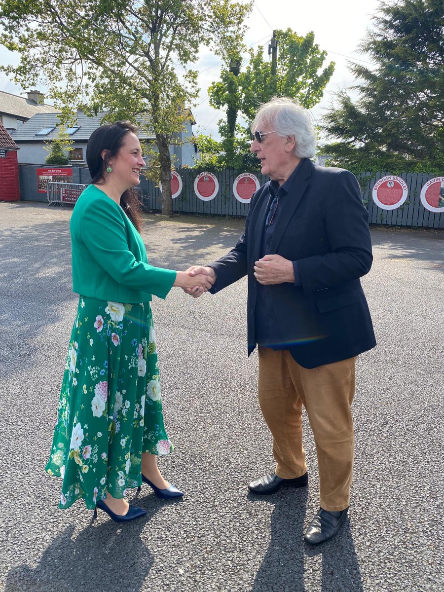 A pleasure to visit @sligorovers today 🔴⚪️ The passion and dedication that goes into this club makes it an important pillar of the community #Bitored