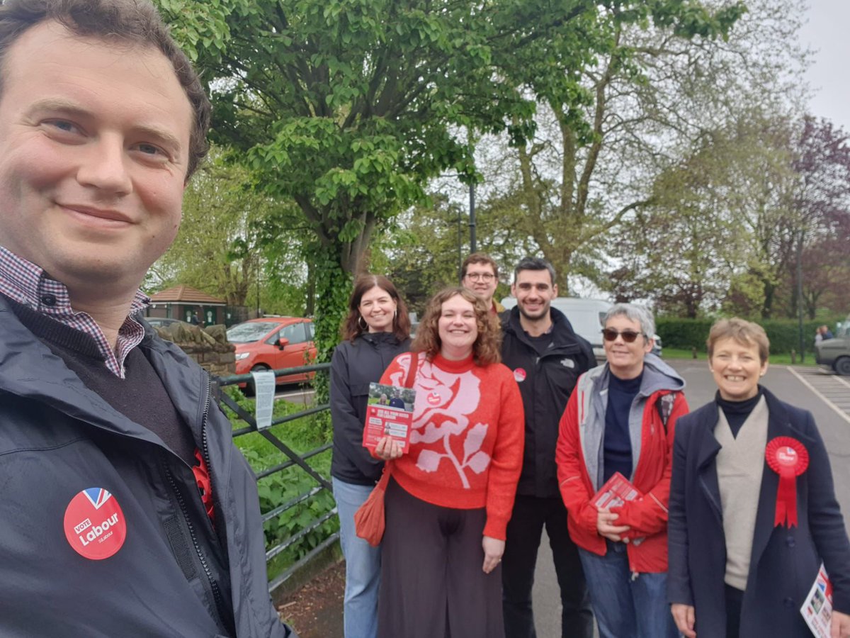 Great to be out in east Bristol this afternoon, with @MarvinJRees @KerryMP, @TomRenhard, @marleybennett, @thomaslydon, and more! Lots of people voting for change today with Labour to restore neighbourhood policing across our area after repeated Tory cuts to police numbers.