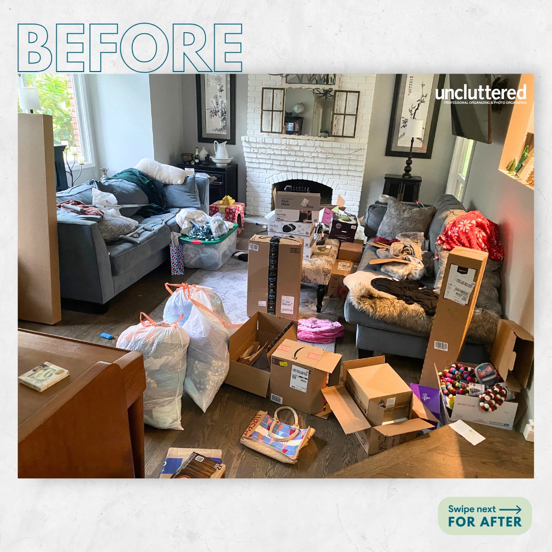 unclutterednw's tweet image. Say goodbye to clutter and hello to cozy! We're thrilled to share the transformation of our client's living room into a tranquil sanctuary. 🏡💫

Let's make your dream space a reality! Email us today at info@Unclutterednw.com #LivingRoomMakeover #HomeSanctuary #DeclutterYourSpace