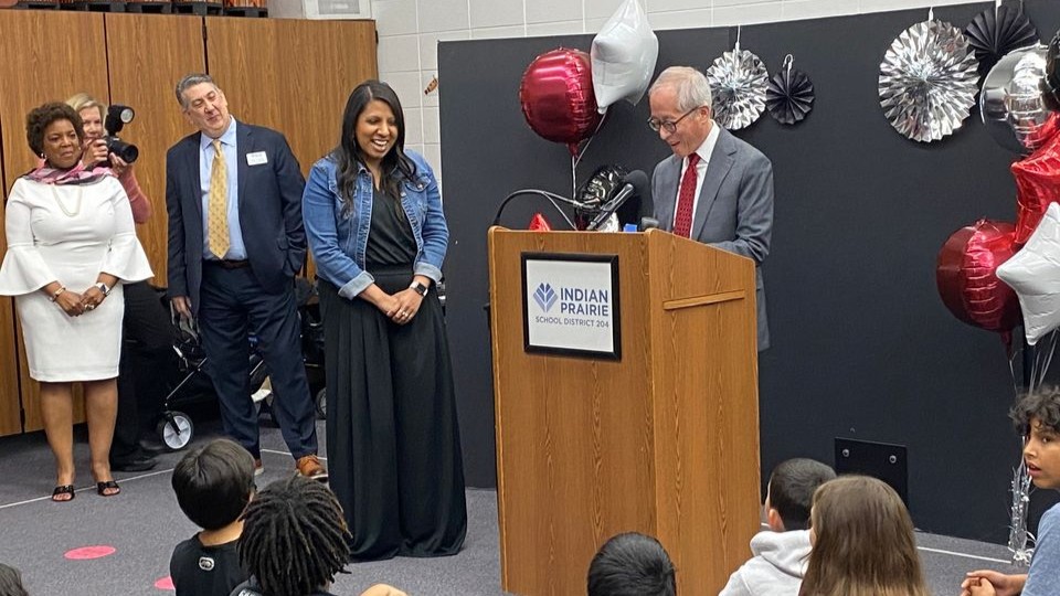 We are THRILLED to share the big news! IEA member Dr. Rachael Mahmood (@IPEA204) has been named the 2024 Illinois Teacher of the Year!!! Check out the photos from the surprise announcement this morning at Georgetown Elementary school in Aurora. CONGRATULATIONS, RACHAEL! @ISBEnews