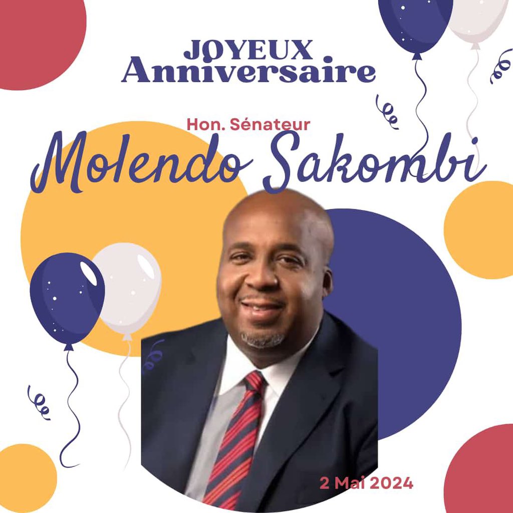 Heureux anniversaire à l’extraterrestre l’Hon. Sénateur @molendosakombi. Santé, longévité et davantage du succès.