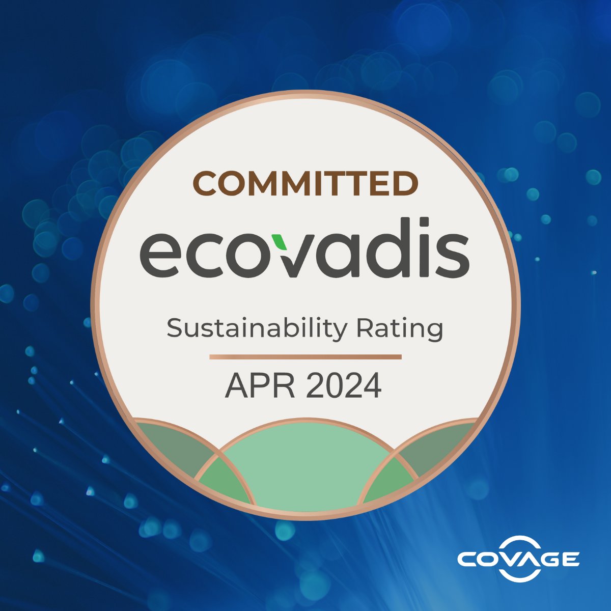Covage a obtenu son 1er badge « Committed », décerné par @ecovadis ♻️

Déterminé à améliorer ses pratiques #RSE, Covage a procédé pour la 1ère fois à l’évaluation de sa maturité en matière de RSE. 

Bravo à tous ceux qui ont rendu cela possible ✨

#EcoVadis #DeveloppementDurable