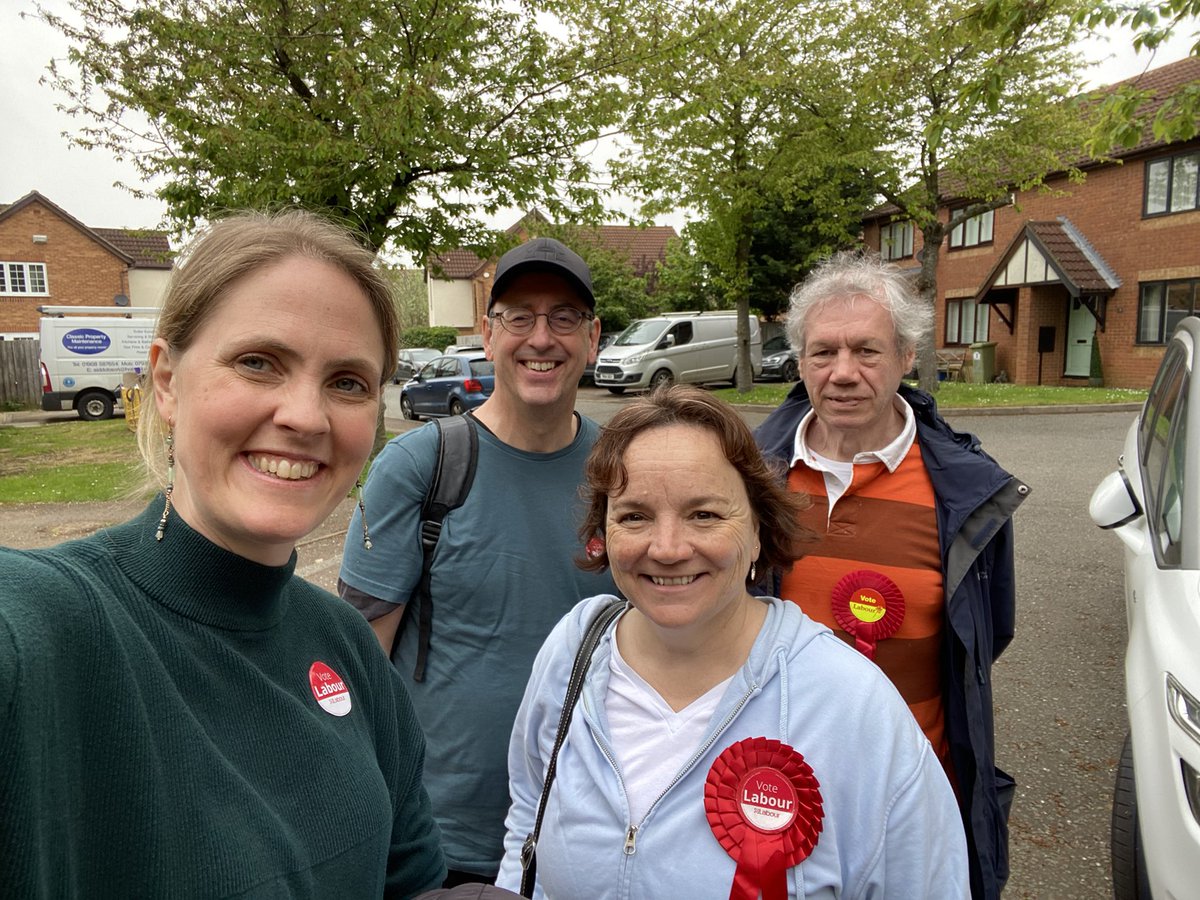 Supporting our friends up the road in @MKLabourParty today. Very encouraged by the support for @RukhsanaMaliklp. If you haven’t already, #VoteLabour @DrTABailey