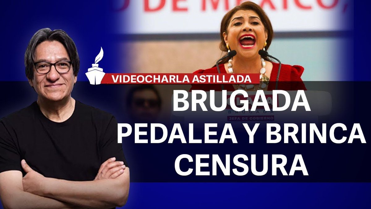 🚢 #Videocharla Astillada | A pesar de prohibición, Brugada habla abiertamente del Cártel Inmobiliario 📺 Ve el segmento buff.ly/4dh6Qet