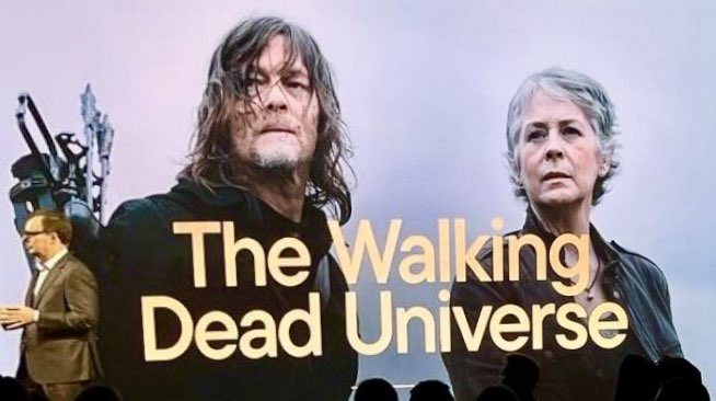 NEW Photo of Daryl & Carol in #TWDDarylDixon Season 2 - #TheBookOfCarol featured at AMC Upfronts!