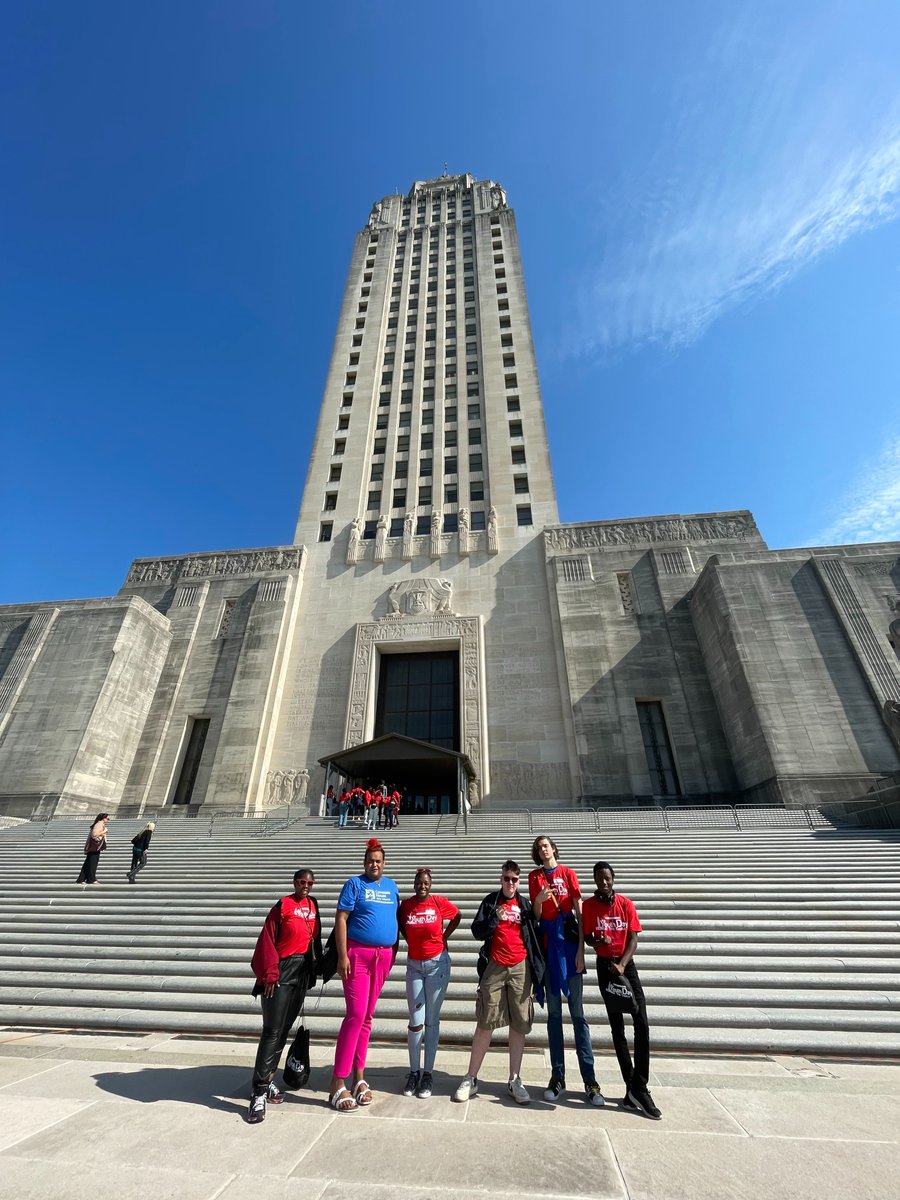 Covenant House NOLA (@covenanthouseno) on Twitter photo When we say our young people are incredible, we mean it! 👏 At the #YouthDayattheCapitol our youth spoke on issues that matter most to them. Thanks to <a href="/dbinola/">Daughters Beyond Incarceration</a>!
#EndYouthHomelessness #CovenantHouse #CovenantHouseNewOrleans #CovenantHouseNola #Advocacy #YouthAdvocate When we say our young people are incredible, we mean it! 👏 At the #YouthDayattheCapitol our youth spoke on issues that matter most to them. Thanks to <a href="/dbinola/">Daughters Beyond Incarceration</a>!
#EndYouthHomelessness #CovenantHouse #CovenantHouseNewOrleans #CovenantHouseNola #Advocacy #YouthAdvocate