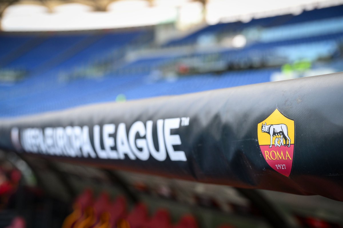 The Stadio Olimpico is ready. 🏟️ 

#ASRoma | #UEL