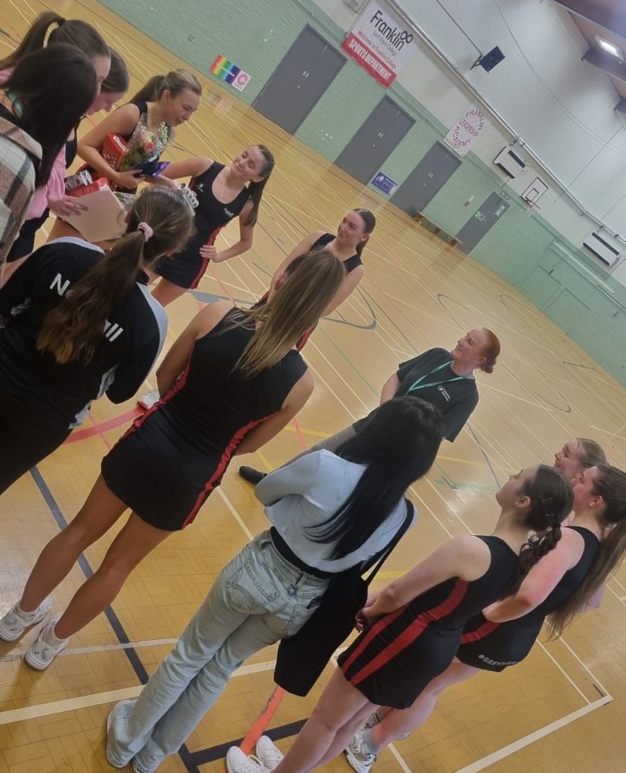 Yesterday was an emotional last game for our netball team, seeing two of their players leaving this year. They competed against @JohnLeggottColl as they played their final fixture of the year. Well done to everyone on the team! 🏐 #SeeYourFuture