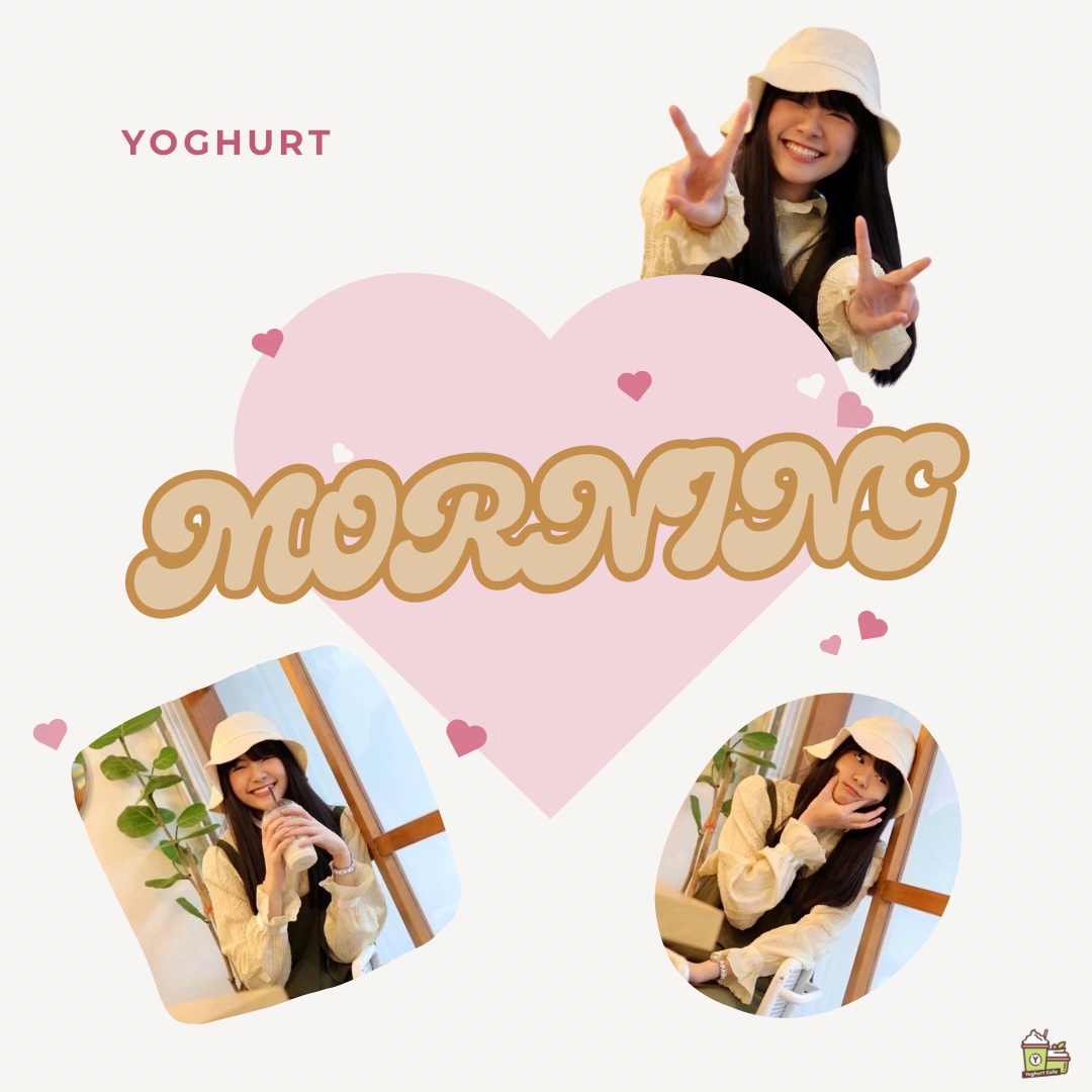 #MorningYoghurt — สวัสดีวันศุกร์ 🧚🏻‍♀️ #YoghurtBNK48 #BNK48