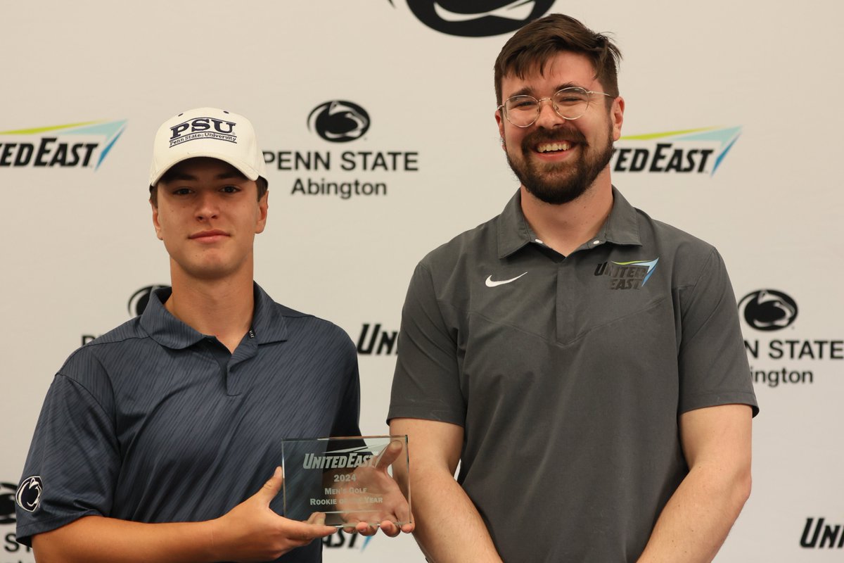 ICYMI: Harrisburg's Gavin Fegley not only placed second overall but was also tabbed the Rookie of the Year! The first year shot a 79 (+9) on Day One before shaving four strokes for a 75 (+5) on Day Two! #RisingUnited