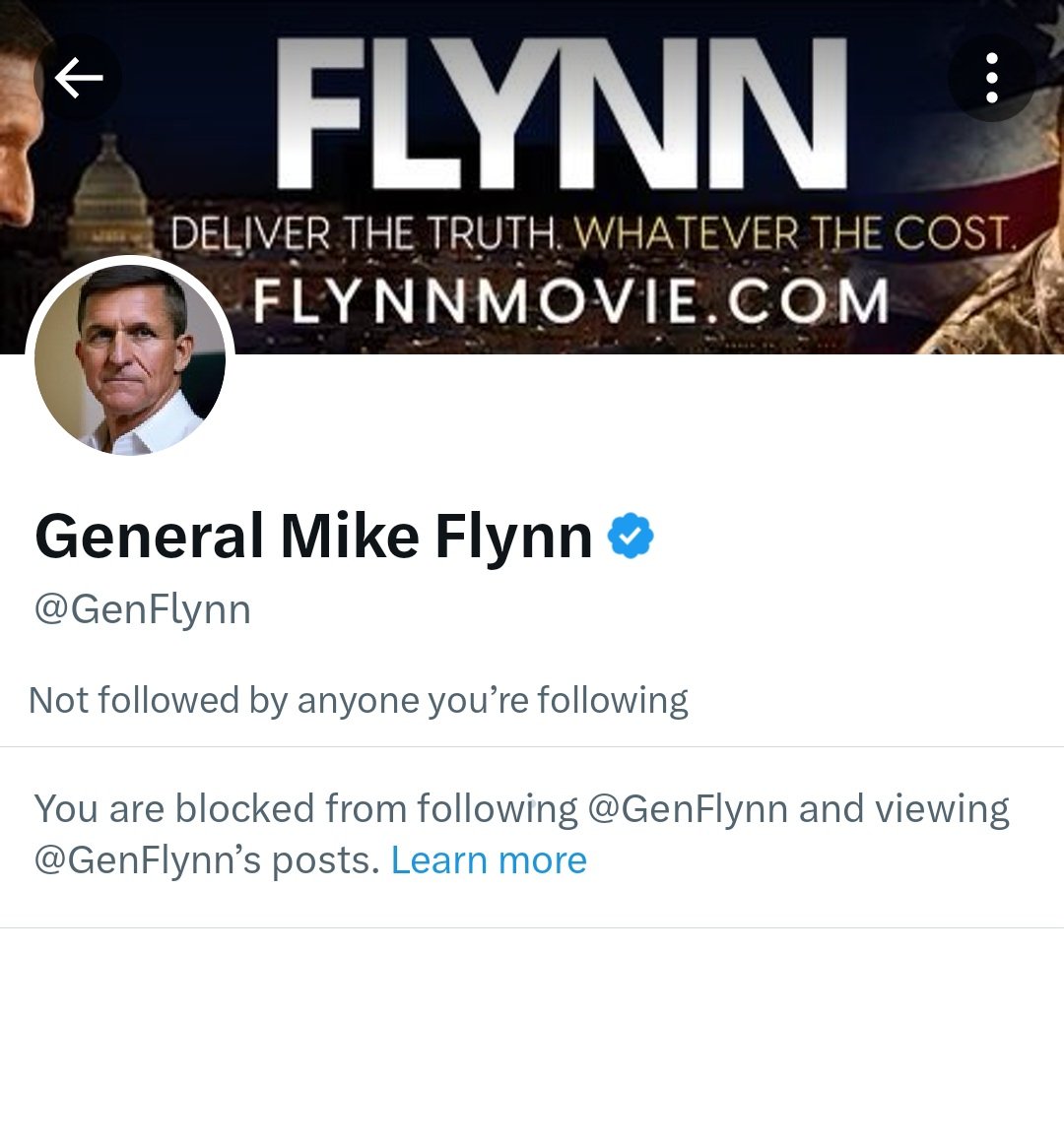 Can't say I didn't earn it.
LtGen (Ret) Snowflake
#ArrestMikeFlynn 🎈