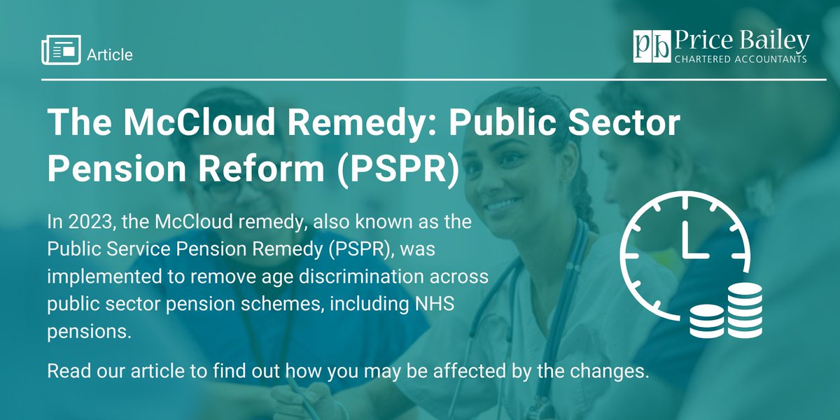 The McCloud Remedy: Public Sector Pension Reform (PSPR)

In 2023, the McCloud remedy, also known as The Public Service Pension Remedy (PSPR), was implemented to remove age discrimination across public sector pension schemes, including NHS pensions.

The McCloud case is still very…