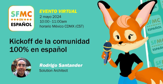 Primera sesión de #SFMCespanol, apúntate si quieres ser parte de la comunidad de especialistas de <a href="/MarketingCloud/">Salesforce Marketing Cloud</a> 100% en Español.
trailblazercommunitygroups.com/sfmc-en-espano…
#marketingChampions