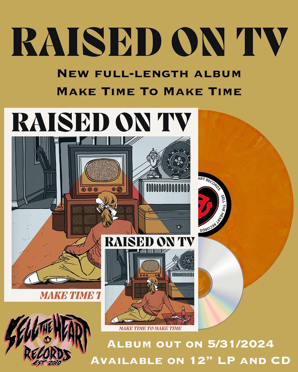 What’s this?!?!  More albums???  Yes, more albums. Pre-orders for the new full-length bangers from The Bonstones and @raisedontv go live tomorrow, just in time for Bandcamp Friday. We’ll have some sweet deals going all day, consider grabbing one or two. Both limited to 100 copies