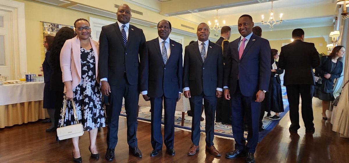 The High Commissioner of the United Republic of Tanzania to Canada, H.E. Joseph Sokoine presented his letters of credence to the Governor General of Canada H.E. the Right Honorable Mary Simon at the Rideau Hall, Ottawa on 30th April 2024 @mfa_tanzania @JMakamba