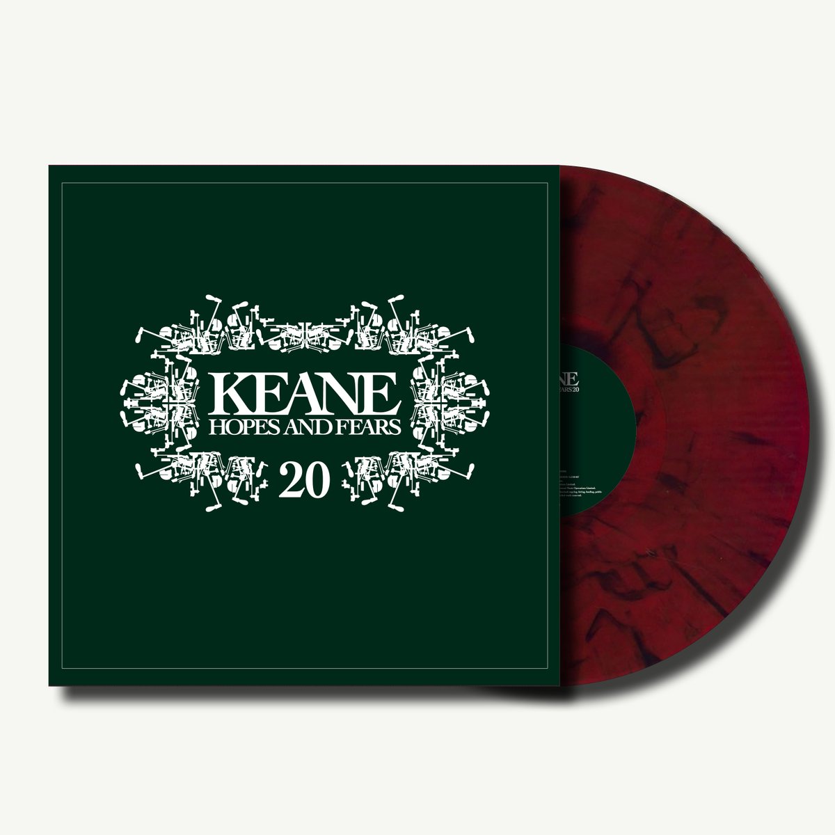 NEW DROP! @keaneofficial's debut album and the UK’s second best selling album of 2004, 'Hopes and Fears' comes exclusively pressed to red-and-black marble LP, limited to 750 copies and hand-numbered to order: blood-records.co.uk/products/keane