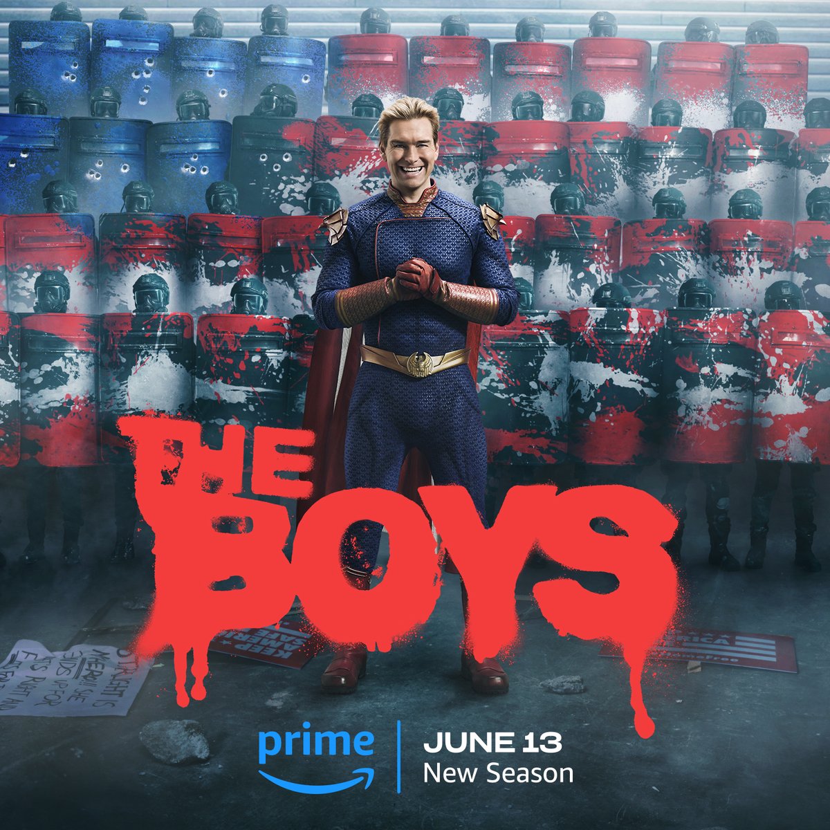 The countdown to chaos begins. #TheBoys Season 4 premieres June 13 on @PrimeVideo.