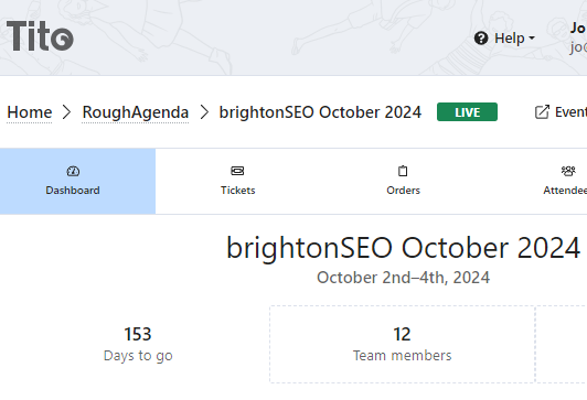 BUT WE ONLY JUST DID ONE LAST WEEK. How is it already 153 days until the next #brightonSEO?!