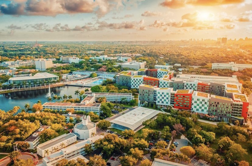 Springtime at the University of Miami.