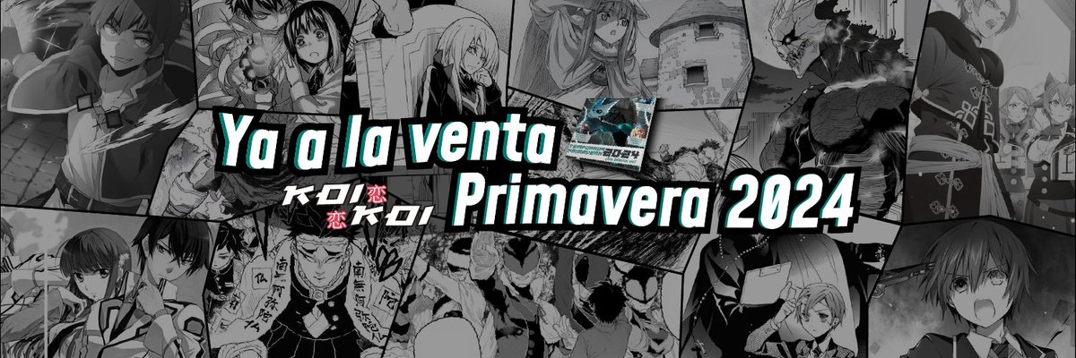 ¡YA A LA VENTA!
REVISTA KOI KOI TEMPORADA PRIMAVERA 2024
Disponible en formato digital en Google Play Libros (Android y iOS) a un precio de $40 MXN ($2.00 USD).

Enlace de compra: play.google.com/store/books/de…

¡Sigamos disfrutando del anime juntos!
#RevistaKOIKOI