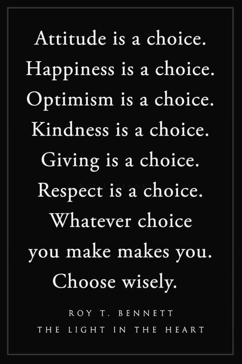 As leaders, we need to be excited and energetic about our work every day. Remember, you choose your attitude every day!